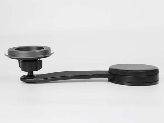 Car-mounted magnetic wireless charging mobile phone holder