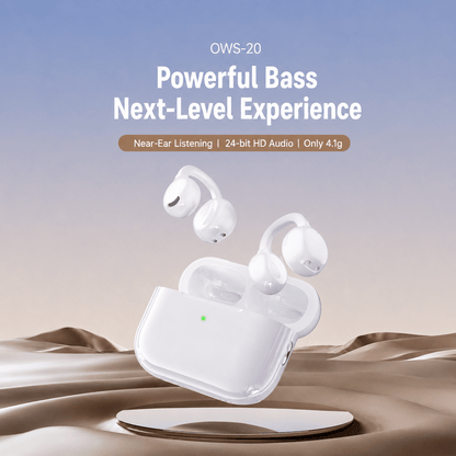 OWS-20 open-ear clip-on wireless earbuds - product detail image 1