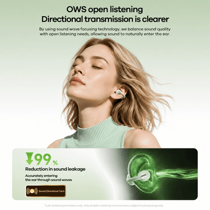 OWS-26 wireless earbuds - compact clip-on form