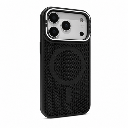 N52 Magnetic Honeycomb Case – Heat Dissipation, Metal Camera Stand & Full Protection