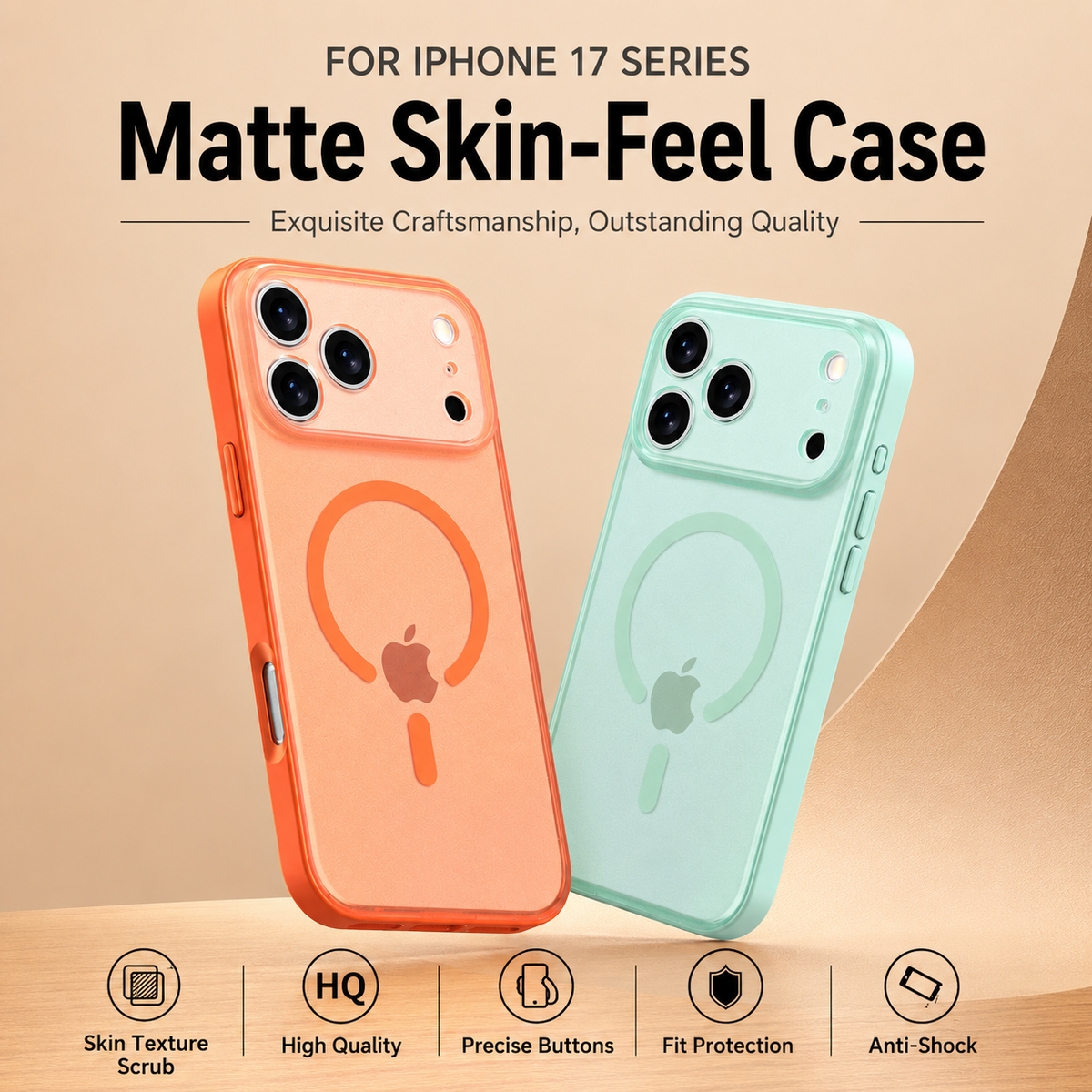 N52 magnetic case for iPhone 16 Series - product detail image 5