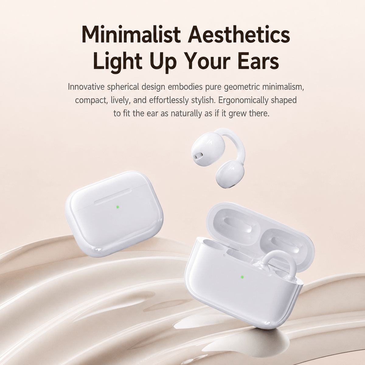 OWS-20 open-ear clip-on wireless earbuds - product detail image 7