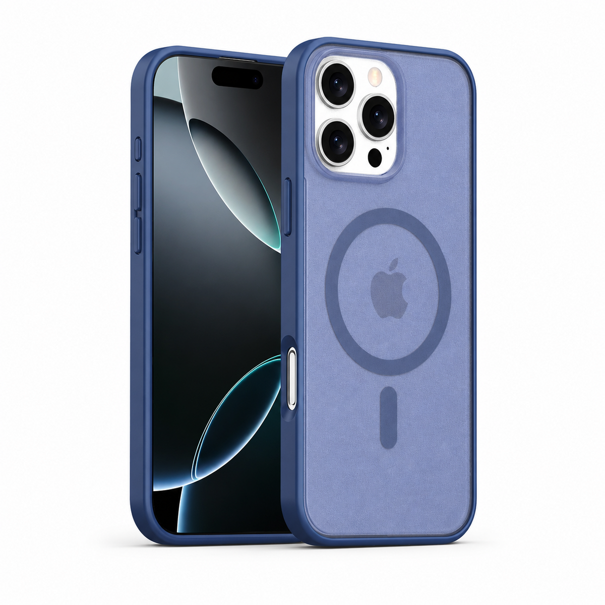 N52 magnetic case for iPhone 16 Series in Blue