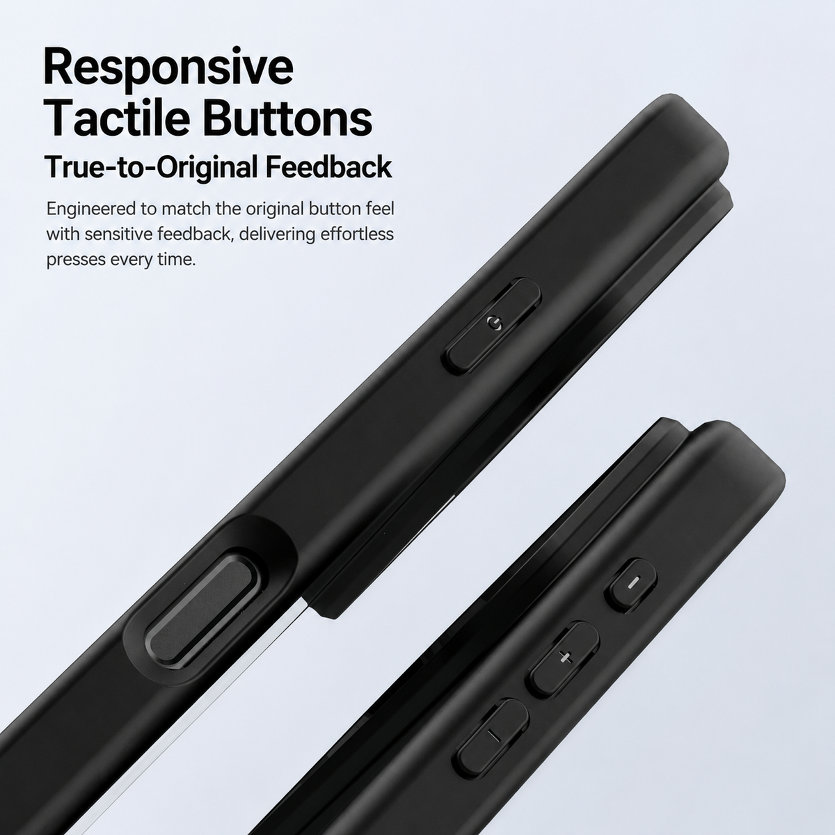 Crystal clear hybrid case for iPhone 17 Series - product detail image 6