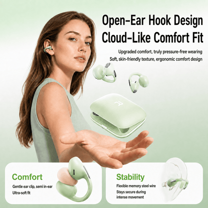 OWS-26 open-ear wireless earbuds - product features overview