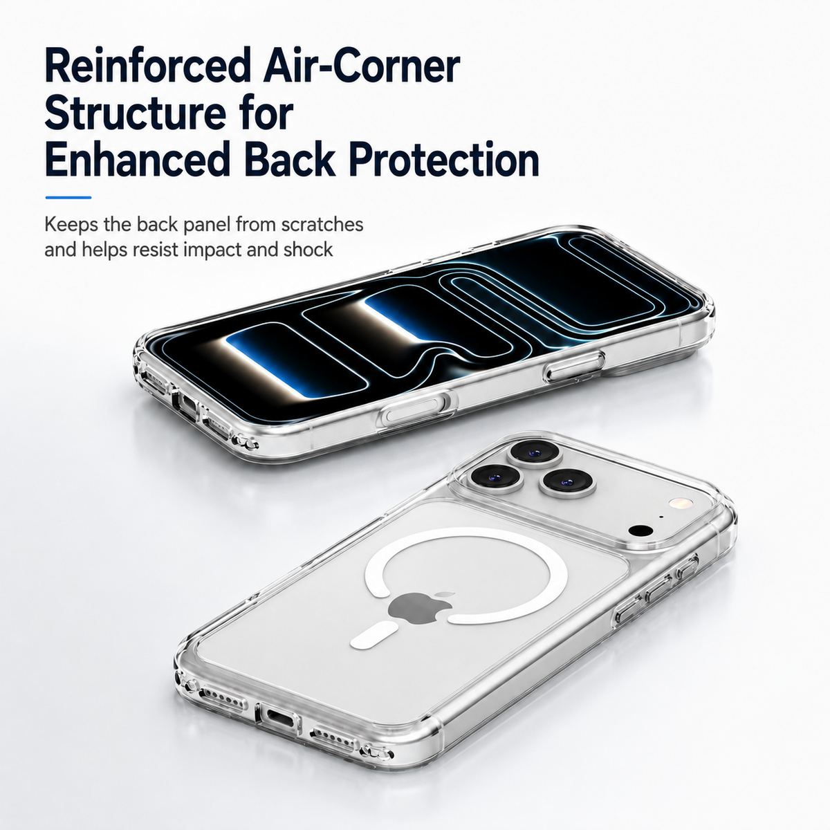 Clear magnetic case for iPhone 17 Pro and Pro Max - product detail image 14