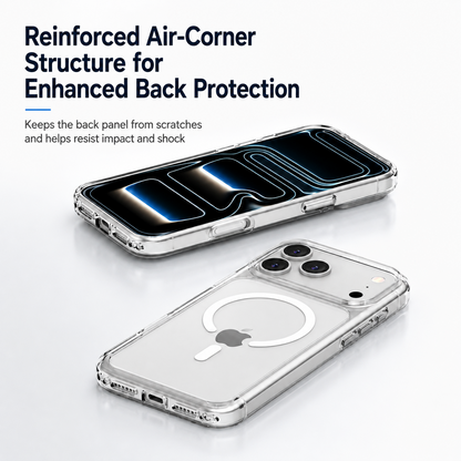 Clear magnetic case for iPhone 17 Pro and Pro Max - product detail image 14