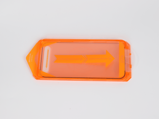 Pull-out dust-free quick application tempered film