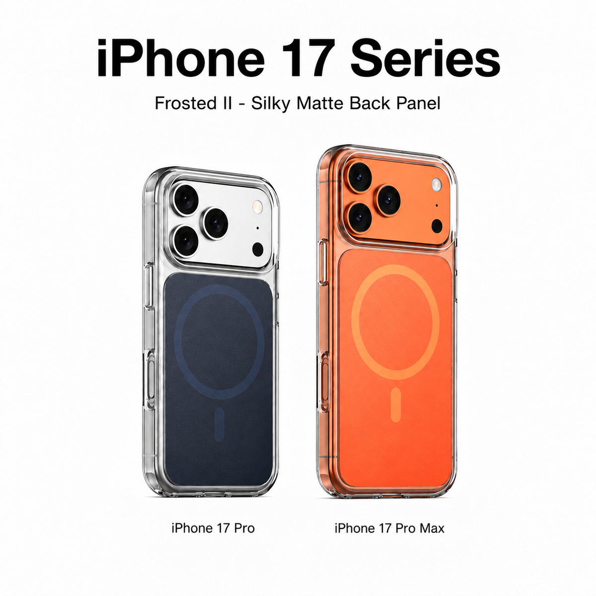 Clear magnetic case for iPhone 17 Pro and Pro Max - product detail image 6