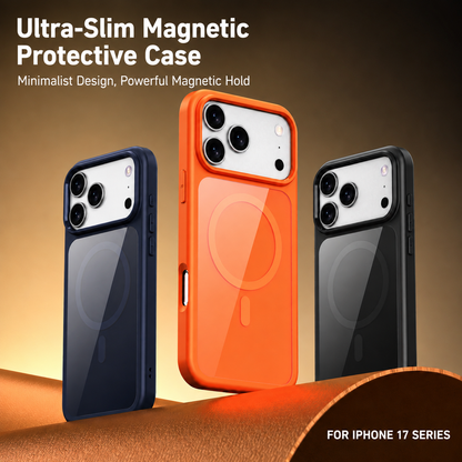 N52 clear back magnetic case for iPhone 17 Series - product detail image 1