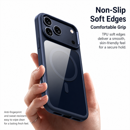 N52 clear back magnetic case for iPhone 17 Series - product detail image 4