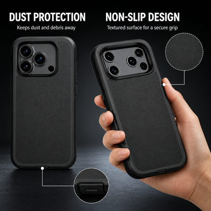 Rugged magnetic protective case for iPhone 17 Series - product detail image 4
