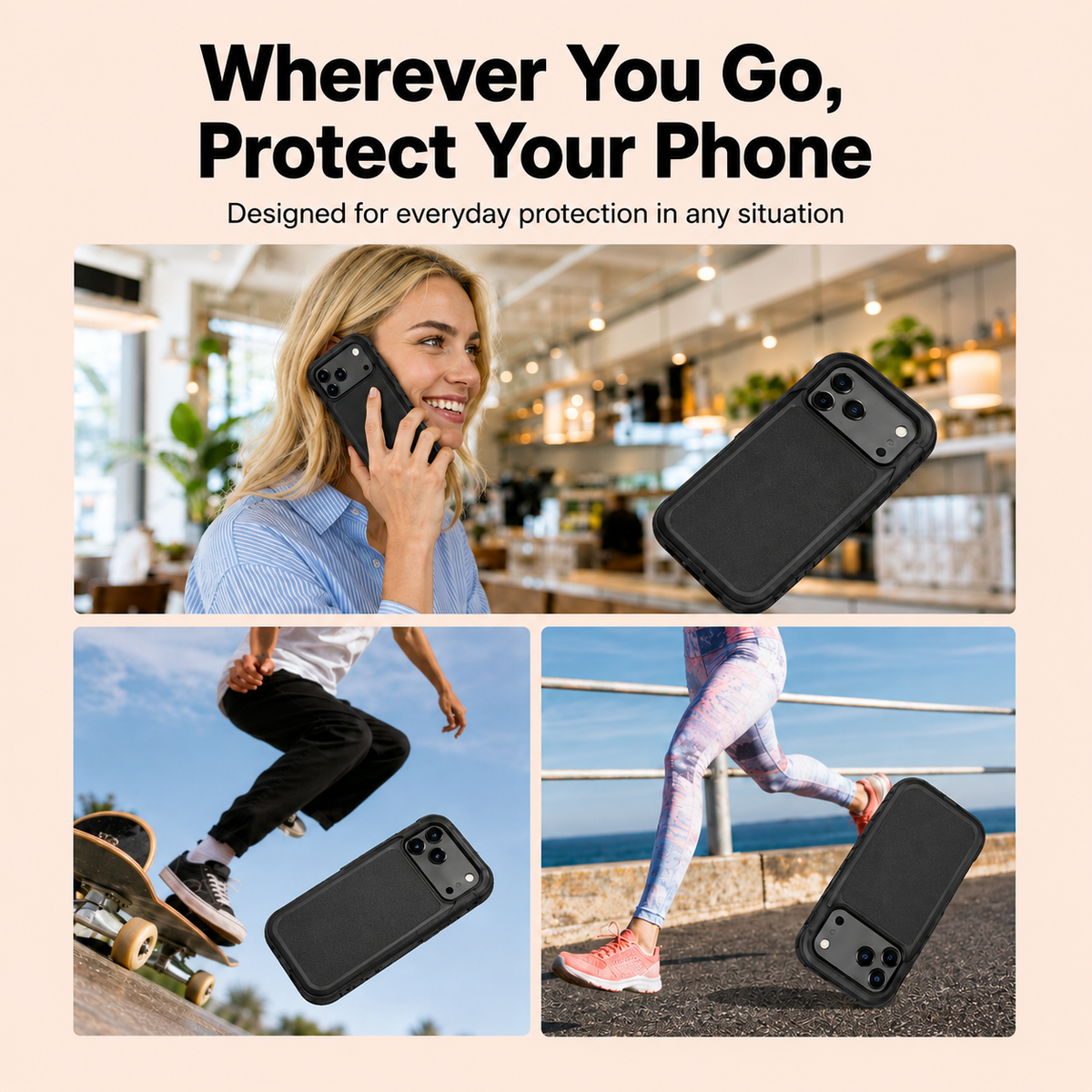 Rugged magnetic protective case for iPhone 17 Series - product detail image 8