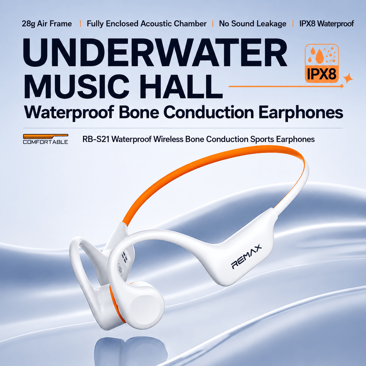 RB-S11R open-ear sports headphones for active use