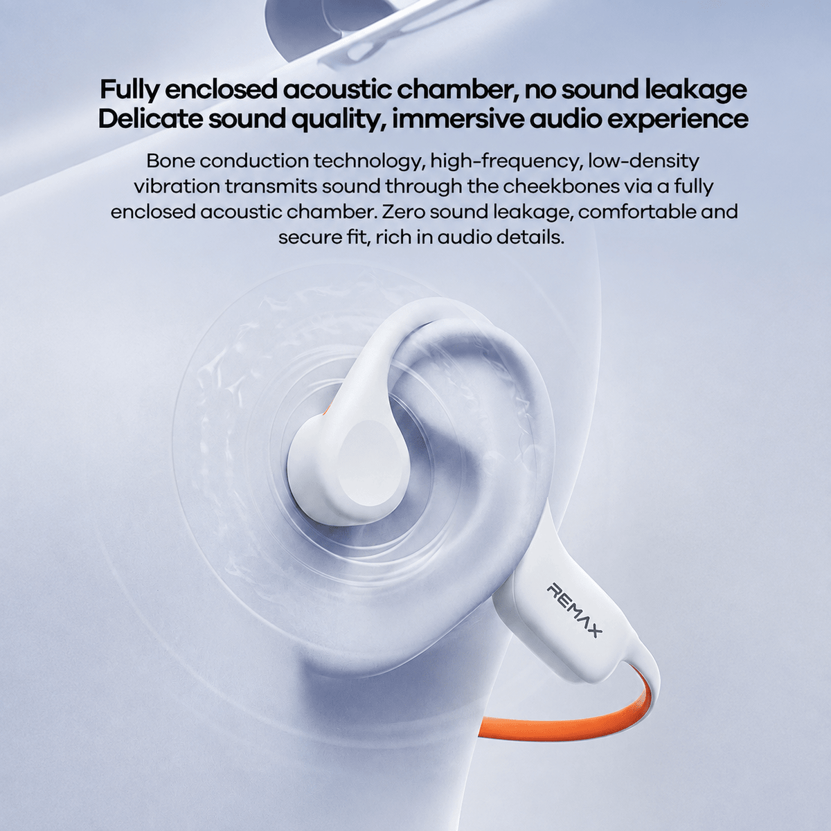 RB-S11R open-ear Bluetooth sports headphones - product detail image 1