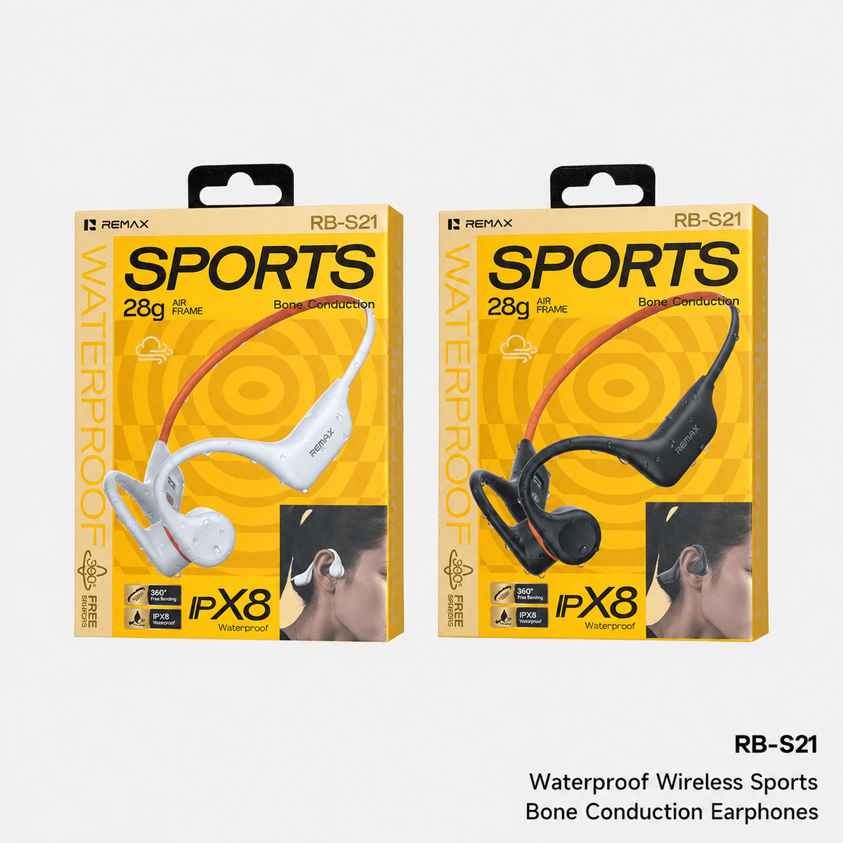 RB-S11R open-ear Bluetooth sports headphones - product detail image 5