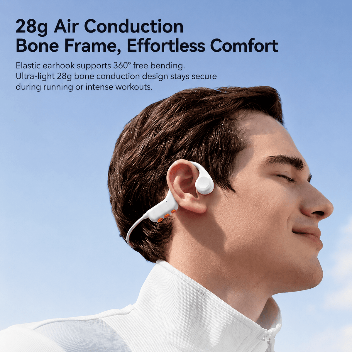RB-S11R open-ear Bluetooth sports headphones - product detail image 4