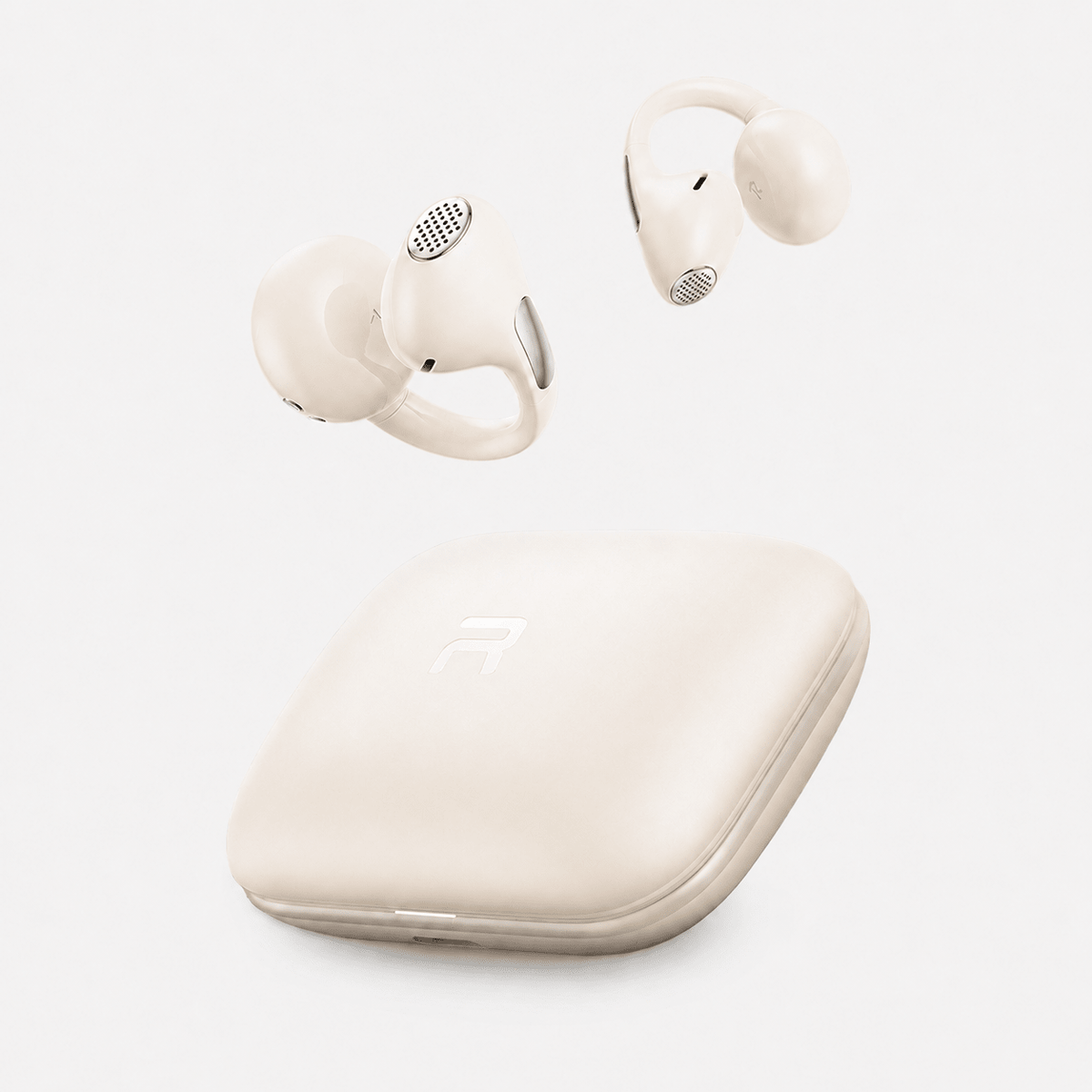 OWS-26 open-ear earbuds with clip-on design