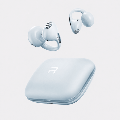 OWS-26 open-ear clip-on wireless earbuds - detailed product view