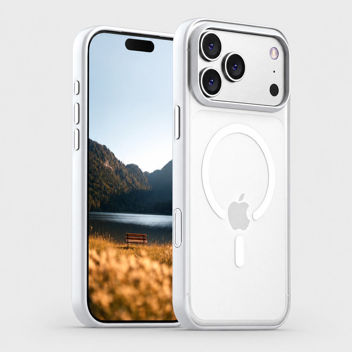 Soft-touch MagSafe-compatible case for iPhone 17 Pro - product view