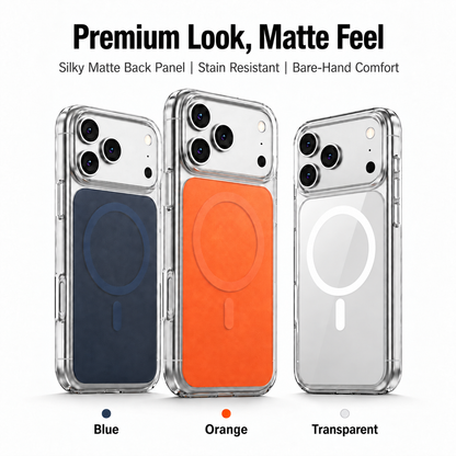 Clear magnetic case for iPhone 17 Pro and Pro Max - product detail image 7