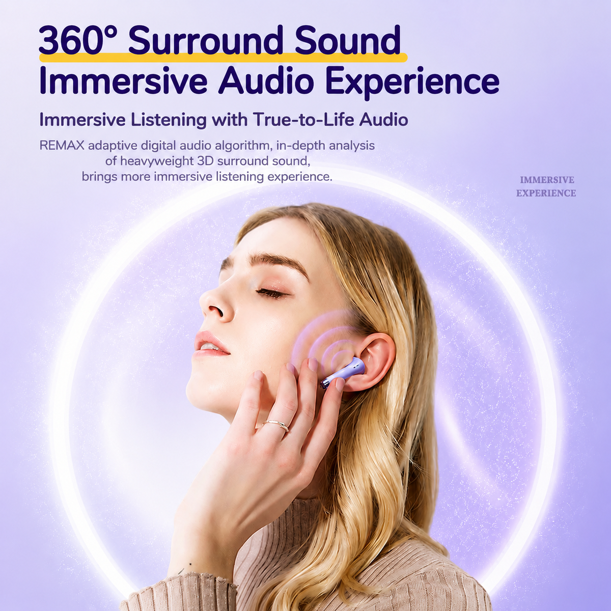 TWS-19 Bluetooth wireless earbuds - product detail image 1