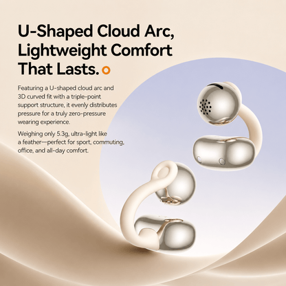 OWS-22 open-ear clip-on wireless earbuds - product detail image 5