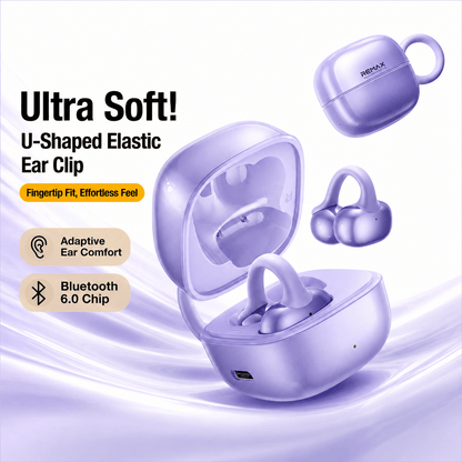 OWS-22 open-ear clip-on wireless earbuds - product detail image 1